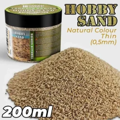 Green Stuff World: Hobby Sand Nat Colour 0,5mm 200ml