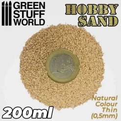 Green Stuff World: Hobby Sand Nat Colour 0,5mm 200ml