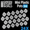 Green Stuff World: Mini Plastic Pots 3ml x24