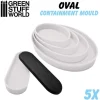 Green Stuff World: Oval Containment Mould x5