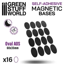 Green Stuff World: Oval Magnetic Bases 60x35mm