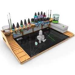 Green Stuff World: Paint Station with Cutting Mat