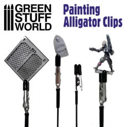Green Stuff World: Painting Alligator Clips x20