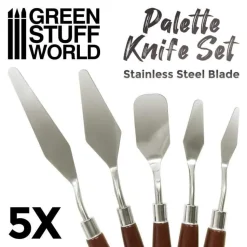 Green Stuff World: Palette Knife Set Stainless Steel Blade