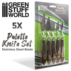 Green Stuff World: Palette Knife Set Stainless Steel Blade