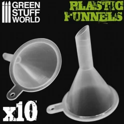 Green Stuff World: Plastic Funnels x10