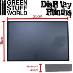 Green Stuff World: Rectangular Plinth 25x15 cm