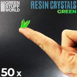 Green Stuff World: Resin Crystals Green, Medium