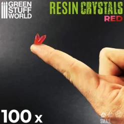 Green Stuff World: Resin Crystals Red, Small