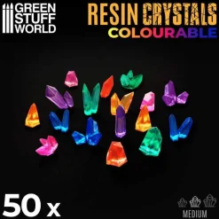Green Stuff World: Resin Crystals Colourable, Medium