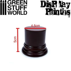 Green Stuff World: Round Display Plinth Hazelnut 4,5 cm