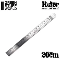 Green Stuff World: Ruler Stainless Steel 20cm