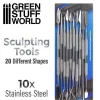 Green Stuff World: Sculpting Tools Stainless Steel