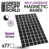 Green Stuff World: Square Magnetic Bases 25x25mm