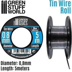 Green Stuff World: Tin Wire Roll 0,8mm