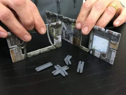 Grey Plastic Terrain Clips