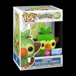 Grookey Flocked POP! Games Vinyl Figure