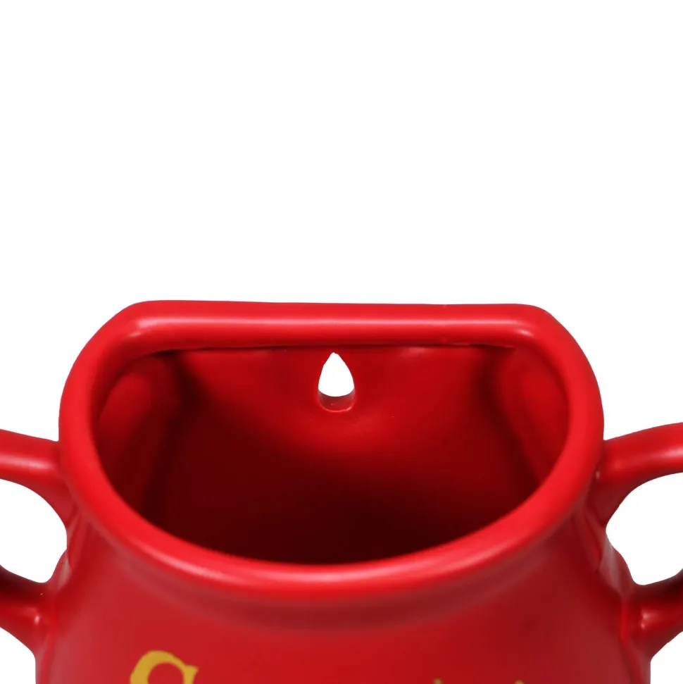 Gryffindor Cauldron Shaped Wall Vase