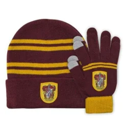 Gryffindor Kids Beanie and Gloves
