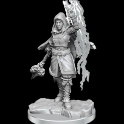 Half-Elf Warlock (Wave 20) Dungeons & Dragons Nolzurs Marvelous Unpainted Miniature