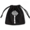 Hammer Black & Glow In the Dark Dice Bag Terningpose