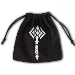Hammer Black & Glow In the Dark Dice Bag Terningpose