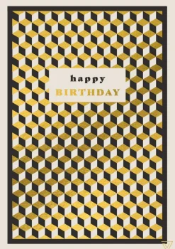 Happy Birthday Cubes