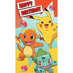 Happy Birthday Pikachu-Charizard-Bulbasaur