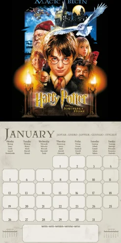 Harry Potter 2026 Square Calendar