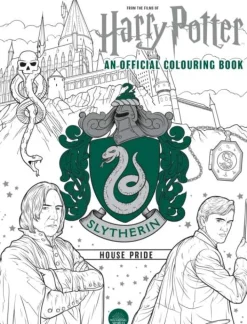 Harry Potter: Slytherin House Pride: The Official Colouring Book