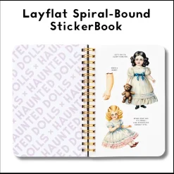 Haunted Dolls Sticker Book