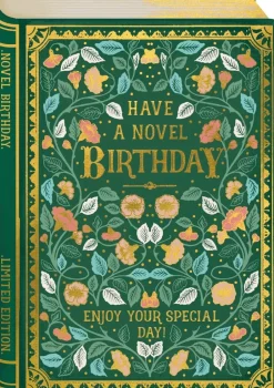 Have a Novel Birthday, Enjoy Your Special Day! kort 120 x 170mm