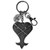 Heartless Logo Metal Keychain