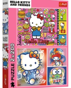 Hello Kitty and Friends Puzle (2x200)