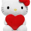 Hello Kitty Heart Plush Figure 14 cm