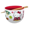 Hello Kitty Japan Ramen Bowl with Chopsticks