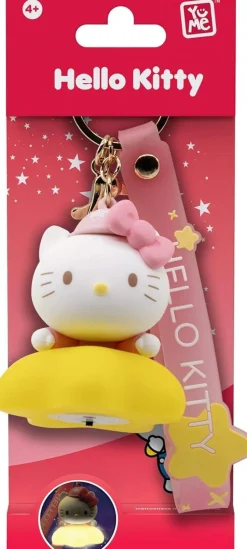 Hello Kitty Light-Up Star Series Keyhcain with Hand Strap