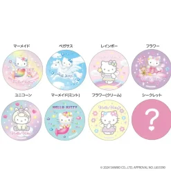 Hello Kitty Trading Glitter Can Badge