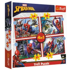 Heroic Spider-Man 4-in-1 Puzzle