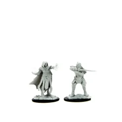 Hobgoblin Male Fighter & Hobgoblin Female Wizard (Wave 15) Dungeons & Dragons Nolzurs Marvelous Unpainted Miniature Figur