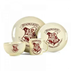 Hogwarts Crest Dinner Set 4 Pieces
