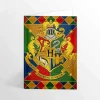 Hogwarts Crest Foiled Notecard