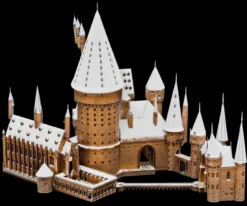 Hogwarts in Snow Premium 3D Metal Model Kit