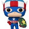 Holiday Captain America POP! Marvel Vinyl Figure
