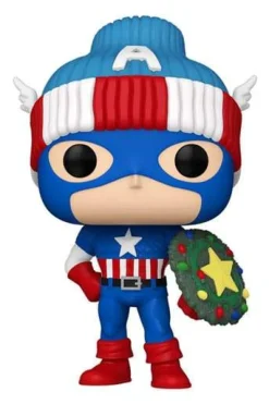 Holiday Captain America POP! Marvel Vinyl Figure