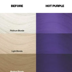 Hot Purple Hair Colour Cream 100 ml