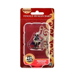 Human Female Bard (Wave 2) Pathfinder Battles Premium Painted Figure Figur