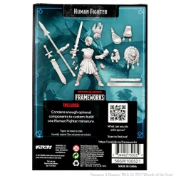 Human Female Fighter (Wave 1) Dungeons & Dragons Frameworks Figur