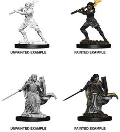Human Female Paladin (Wave 10) Dungeons & Dragons Nolzurs Marvelous Unpainted Miniature Figur