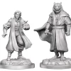 Human Male Sorcerer Merchant & Tiger Demon Critical Role Unpainted Miniatures